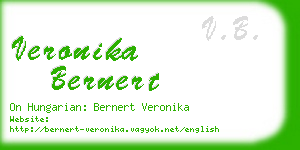 veronika bernert business card